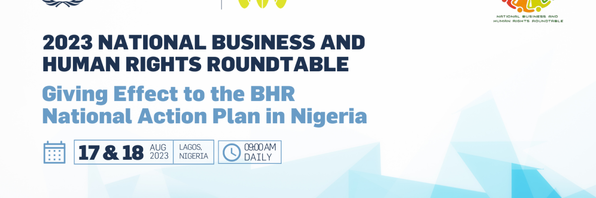 2023 National Business & Human Rights Roundtable